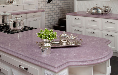 Gorgeous Quartz Countertops From, Pink Quartz Countertop Kitchen