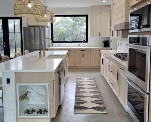 soul nebula 2 Cabinets and countertops by. Synergy Granite Quartz Countertops. Marble Falls, TX