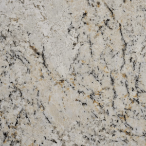 Snowfall Granite. At Synergy Granite